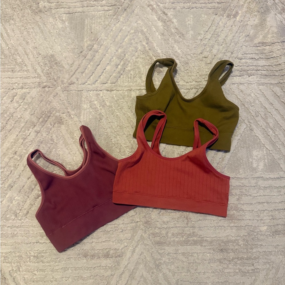 Aerie Tank Tops in Olive, Burgundy, and Rust